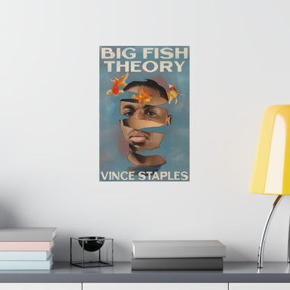 Vince Staples - Big Fish Theory - Surreal- Vertical Matte Poster