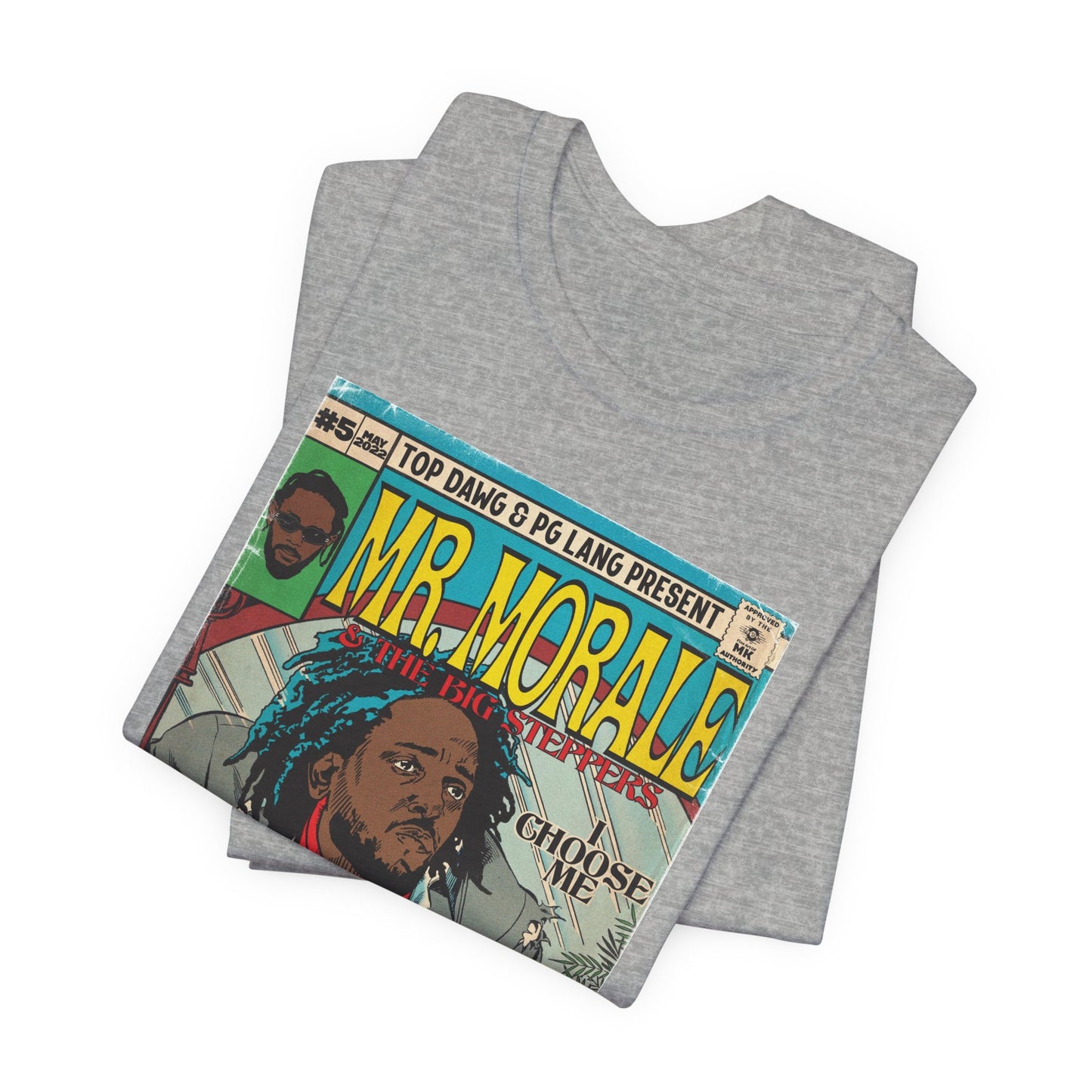 Kendrick Lamar- Mr. Morale & The Big Steppers- Unisex Jersey Short Sleeve Tee