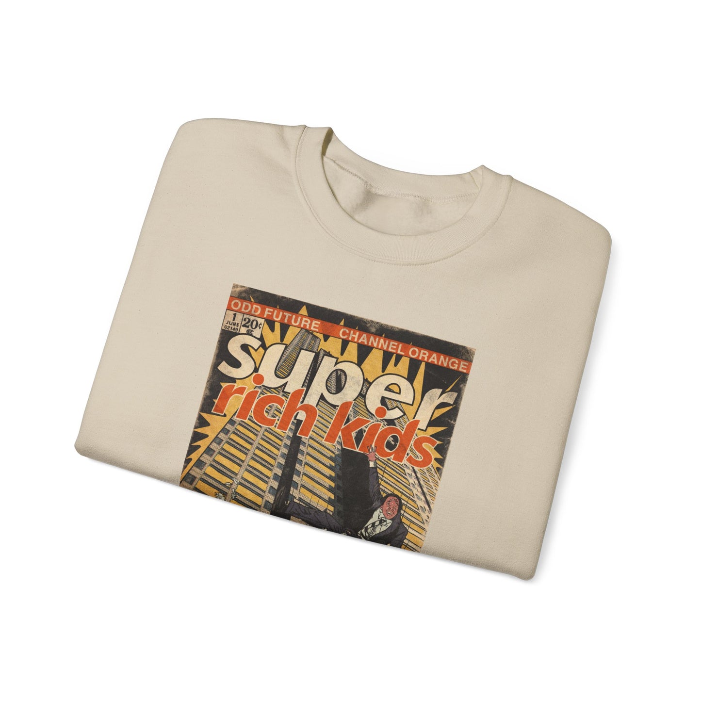 Frank Ocean & Earl Sweatshirt - Super Rich Kids - Unisex Heavy Blend™ Crewneck Sweatshirt