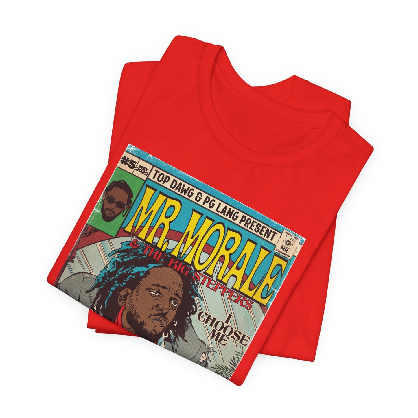 Kendrick Lamar- Mr. Morale & The Big Steppers- Unisex Jersey Short Sleeve Tee