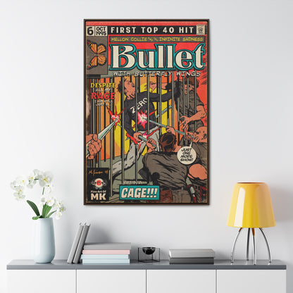 Smashing Pumpkins - Bullet With Butterfly Wings - Gallery Canvas Wraps, Vertical Frame