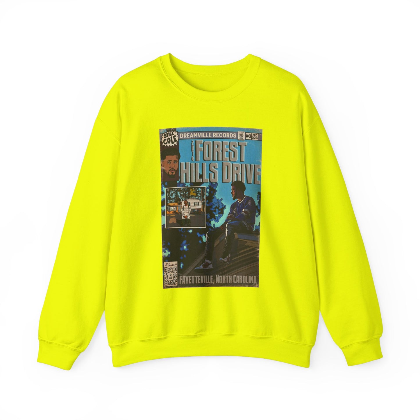 J Cole - 2014 Forest Hills Drive - Unisex Heavy Blend™ Crewneck Sweatshirt