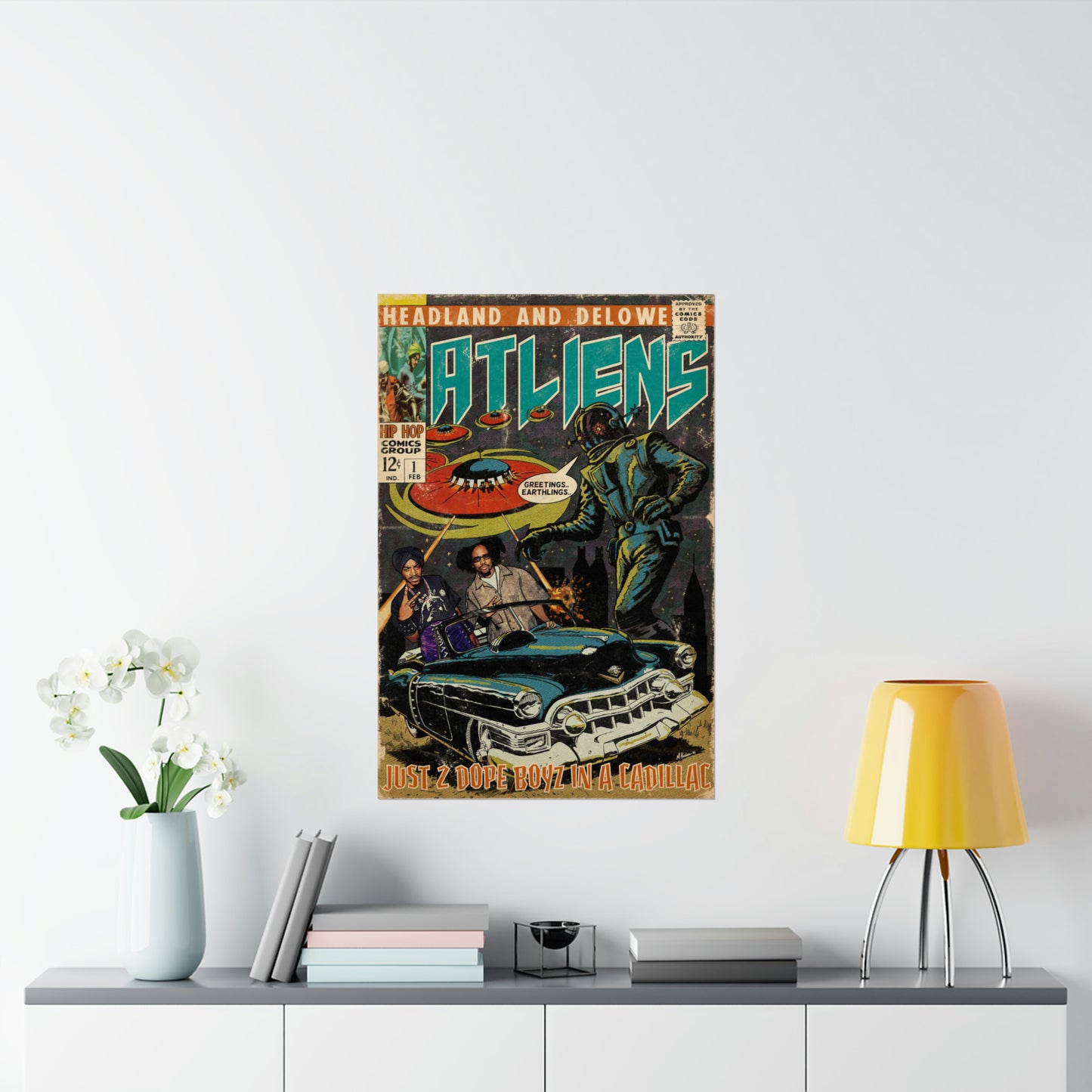 OutKast- Atliens 1 - 2 Dope Boyz - Vertical Matte Poster