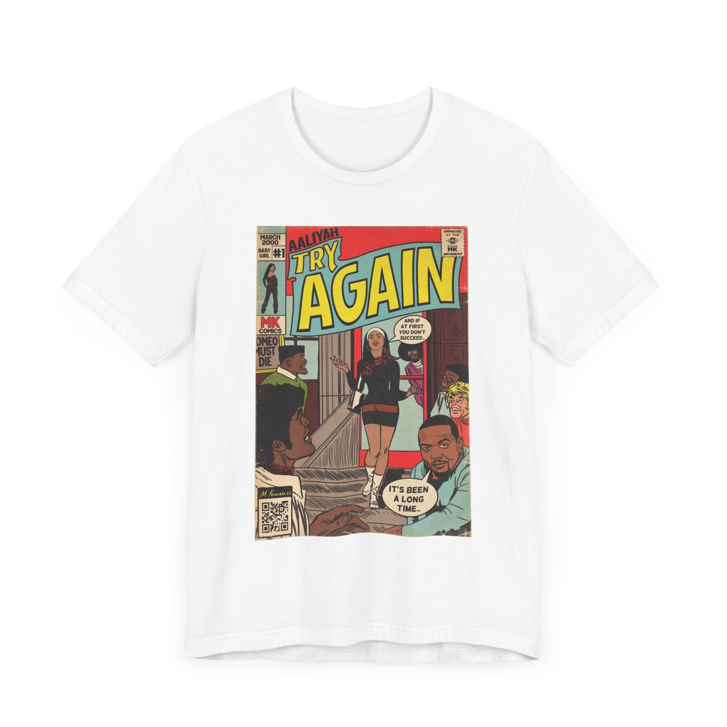 Aaliyah - Try Again - Unisex Jersey Short Sleeve Tee