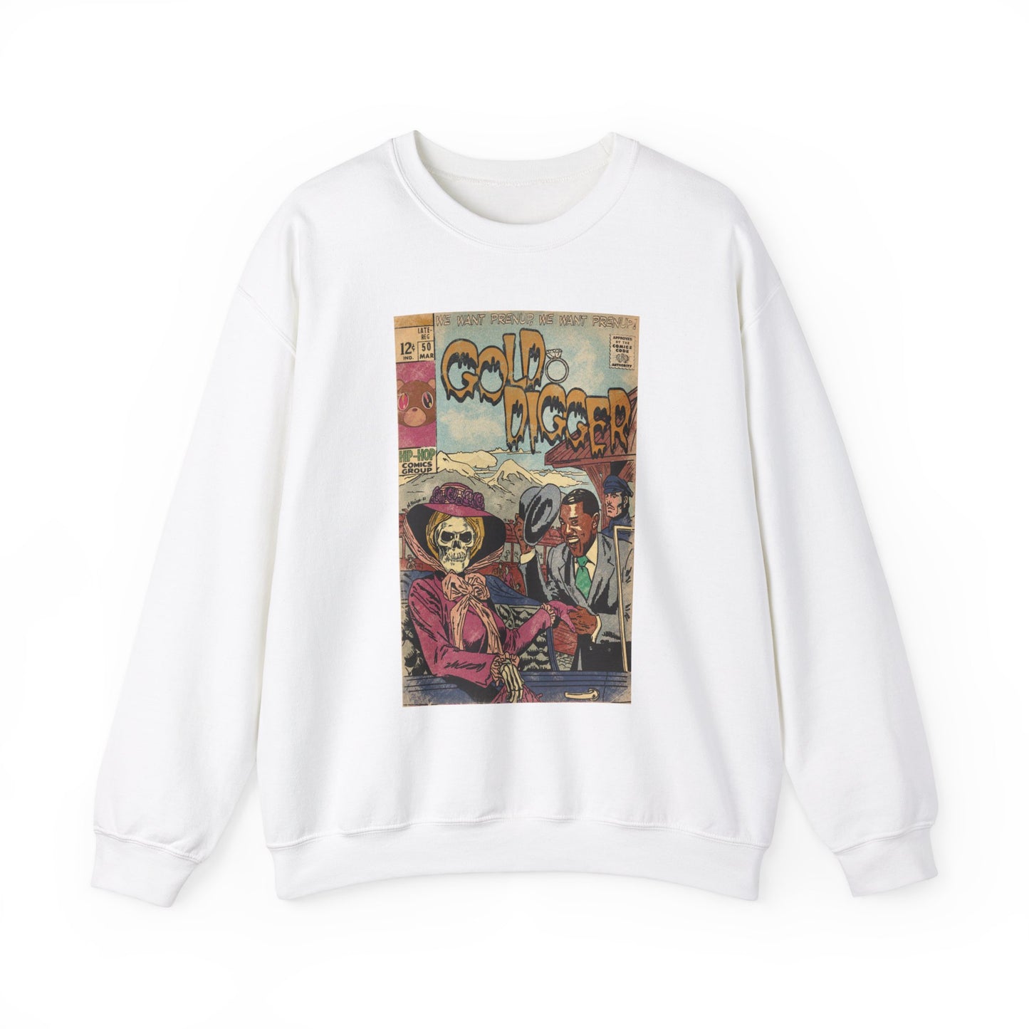 Kanye West - Gold Digger - Unisex Heavy Blend™ Crewneck Sweatshirt