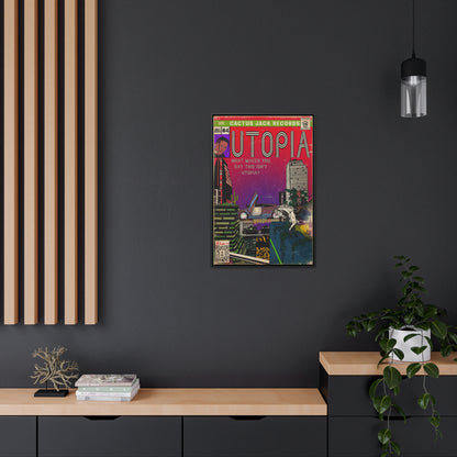 Travis Scott - Utopia - Gallery Canvas Wraps, Vertical Frame