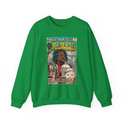 Kendrick Lamar- Mr. Morale & The Big Steppers - Unisex Heavy Blend™ Crewneck Sweatshirt