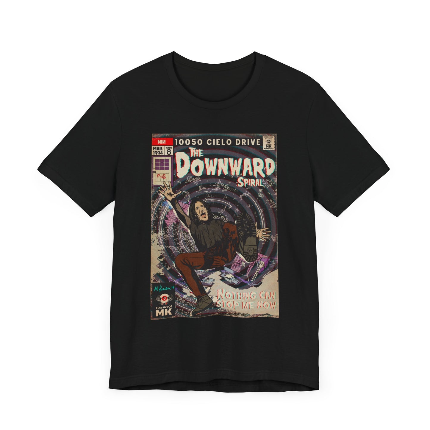 NIN - The Downward Spiral - Unisex Jersey Short Sleeve Tee