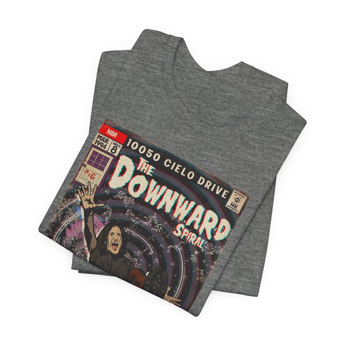 NIN - The Downward Spiral - Unisex Jersey Short Sleeve Tee