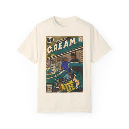 Wu-Tang Clan - C.R.E.A.M - Unisex Comfort Colors T-shirt