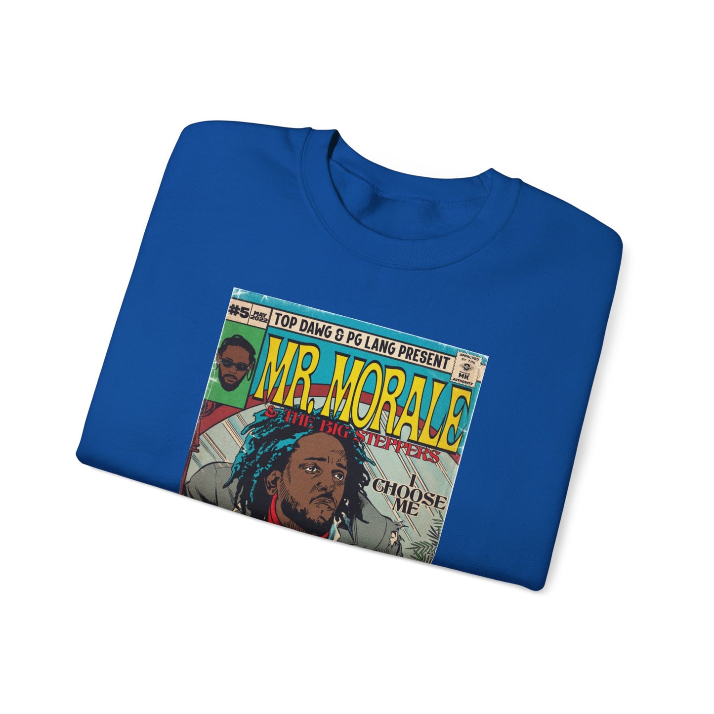 Kendrick Lamar- Mr. Morale & The Big Steppers - Unisex Heavy Blend™ Crewneck Sweatshirt