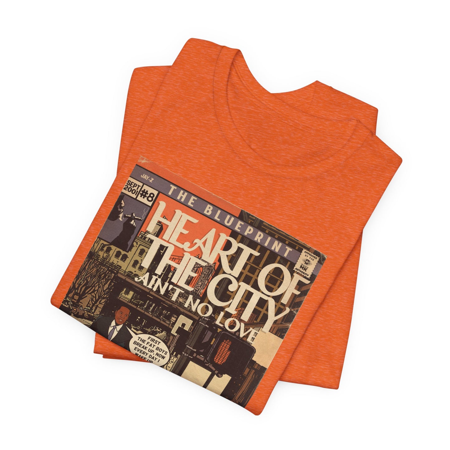 Jay-Z - Heart Of The City - Unisex Jersey Short Sleeve Tee