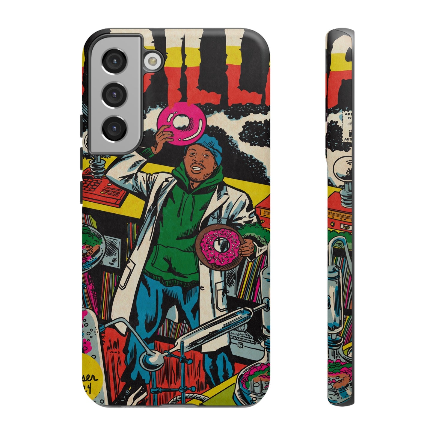 J Dilla - Comic Book Art - Tough Phone Cases