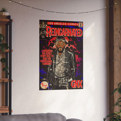 Kendrick Lamar - Reincarnated - Matte Vertical Posters