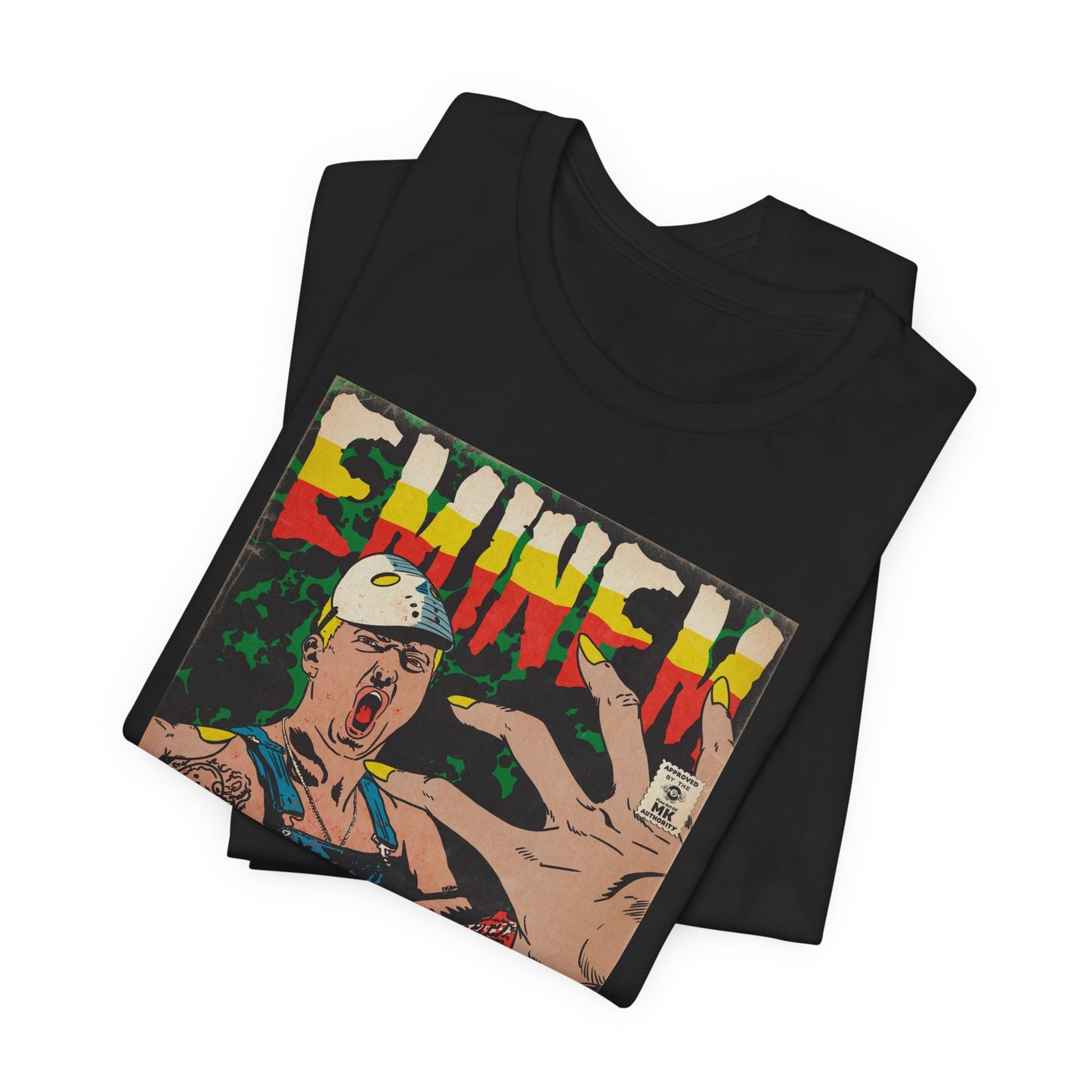 Eminem - Comic Book Art - Unisex Jersey Short Sleeve Tee