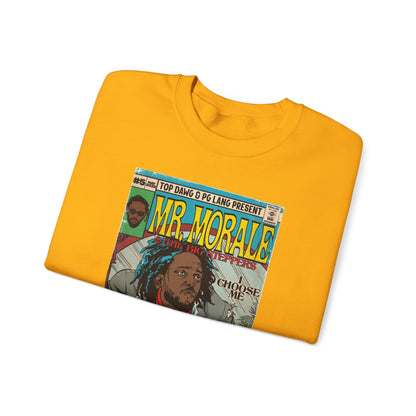 Kendrick Lamar- Mr. Morale & The Big Steppers - Unisex Heavy Blend™ Crewneck Sweatshirt