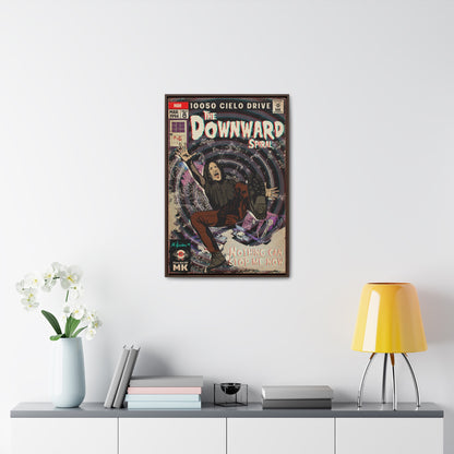 NIN - The Downward Spiral - Gallery Canvas Wraps, Vertical Frame