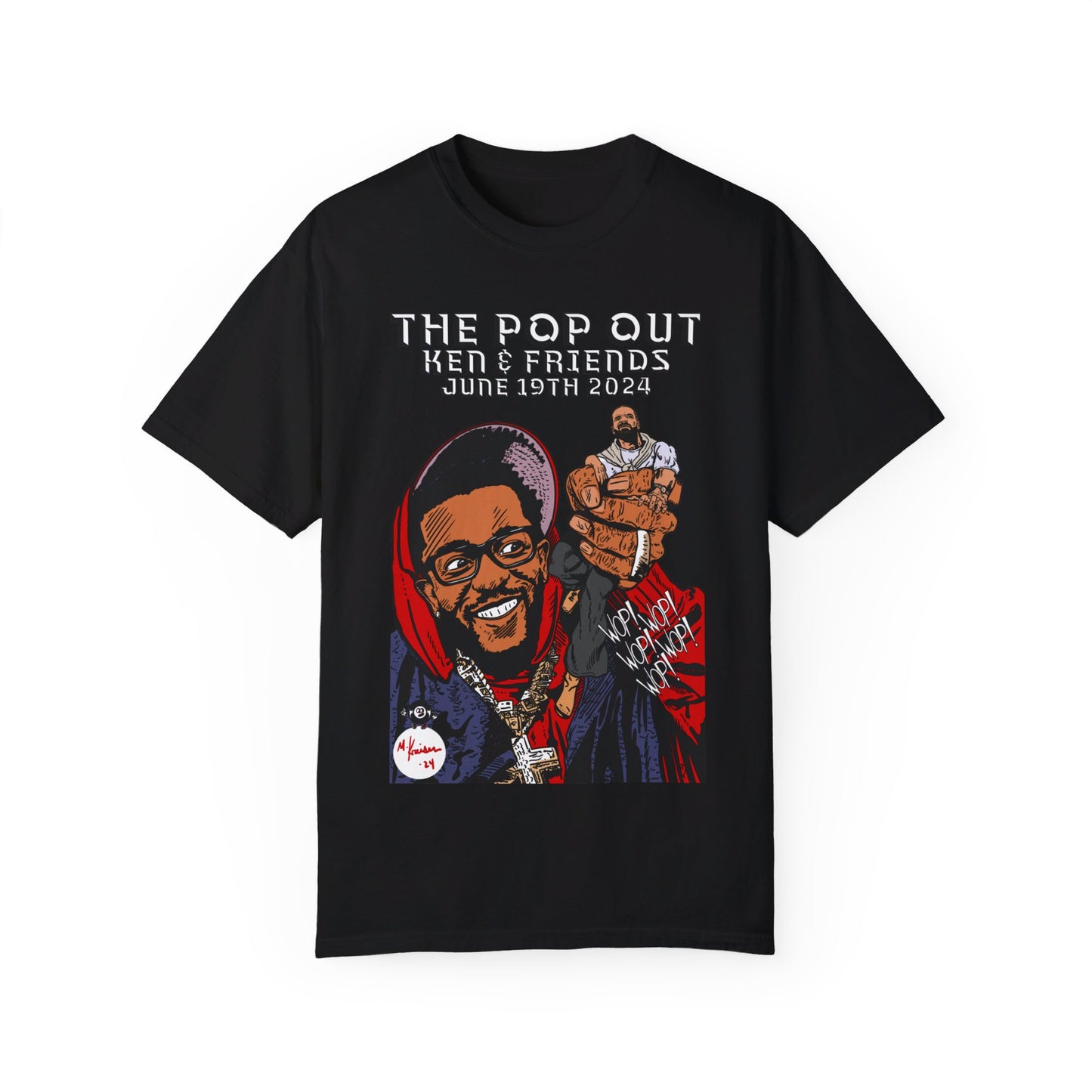 Kendrick Lamar - The Pop Out - Unisex Comfort Colors T-shirt