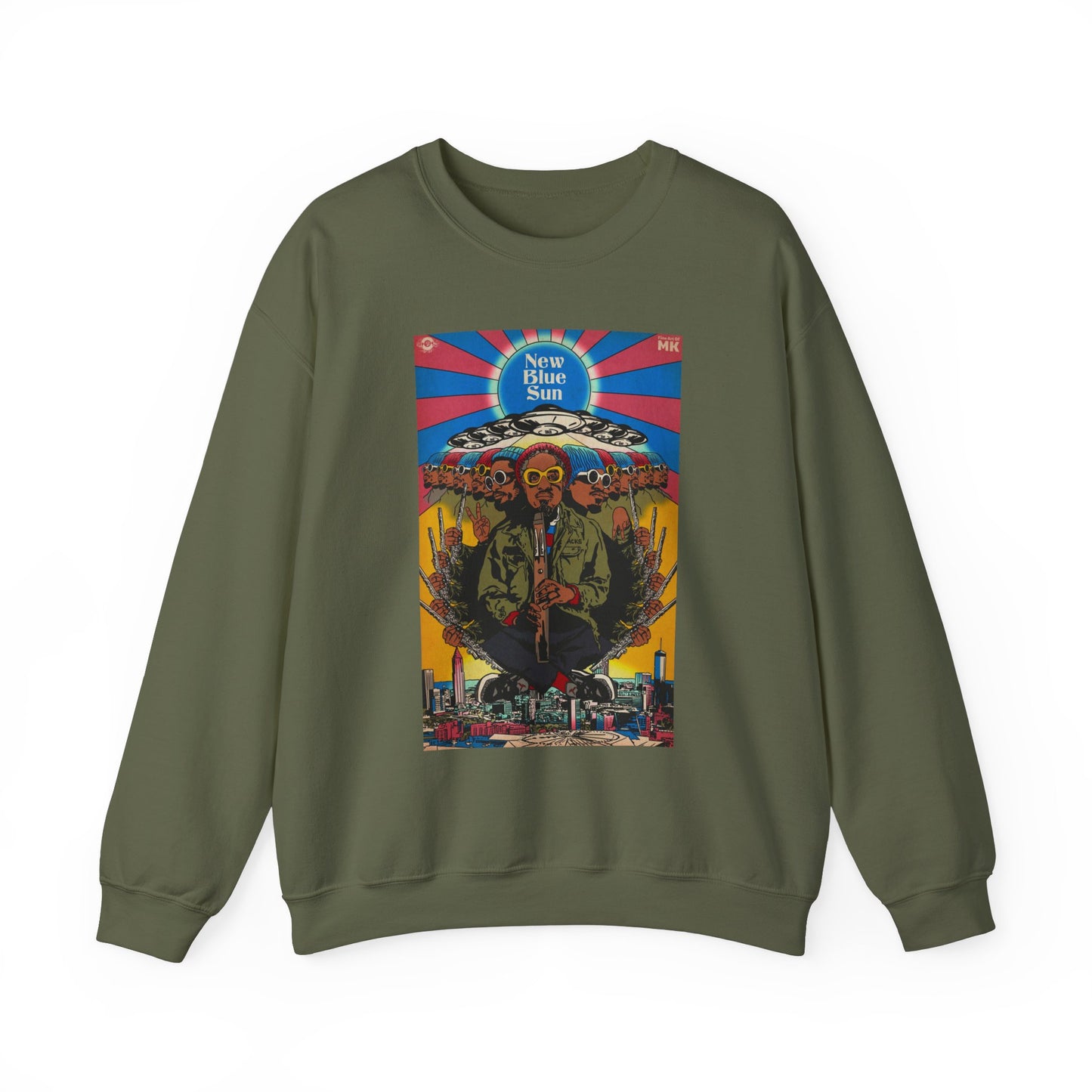 Andre 3000 - New Blue Sun -  Unisex Heavy Blend™ Crewneck Sweatshirt