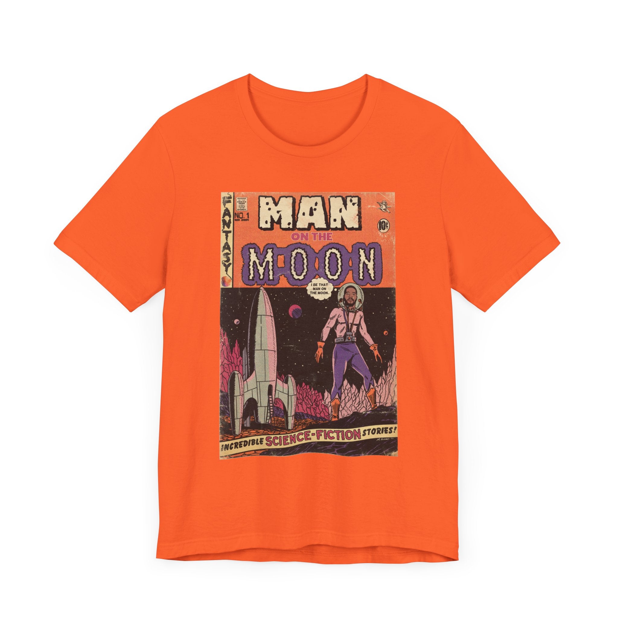 Kid Cudi - Man On The Moon - Unisex Jersey T-Shirt – Fine Art Of MK