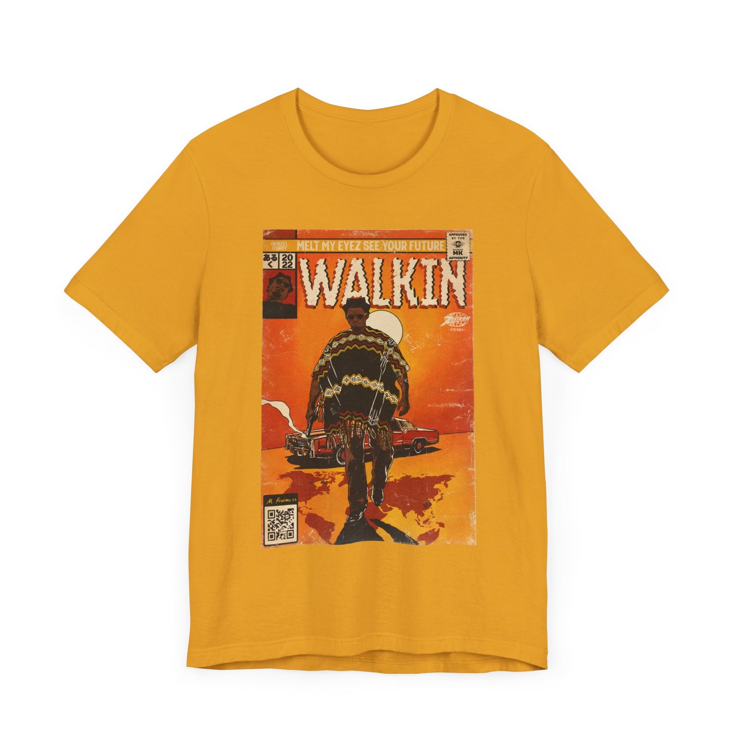 Denzel Curry - Walkin - Unisex Jersey Short Sleeve Tee