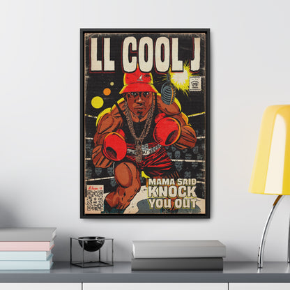 LL Cool J - Mama Said Knock You Out - Gallery Canvas Wraps, Vertical Frame