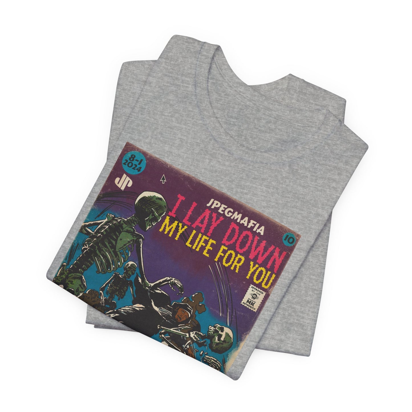 Jpegmafia - I Lay Down My Life For You - Unisex Jersey Short Sleeve Tee