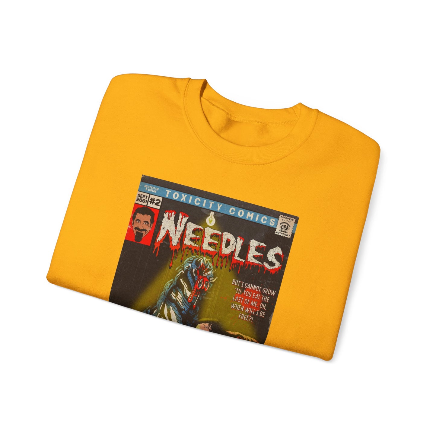 System of a Down - Needles - Unisex Heavy Blend™ Crewneck Sweatshirt