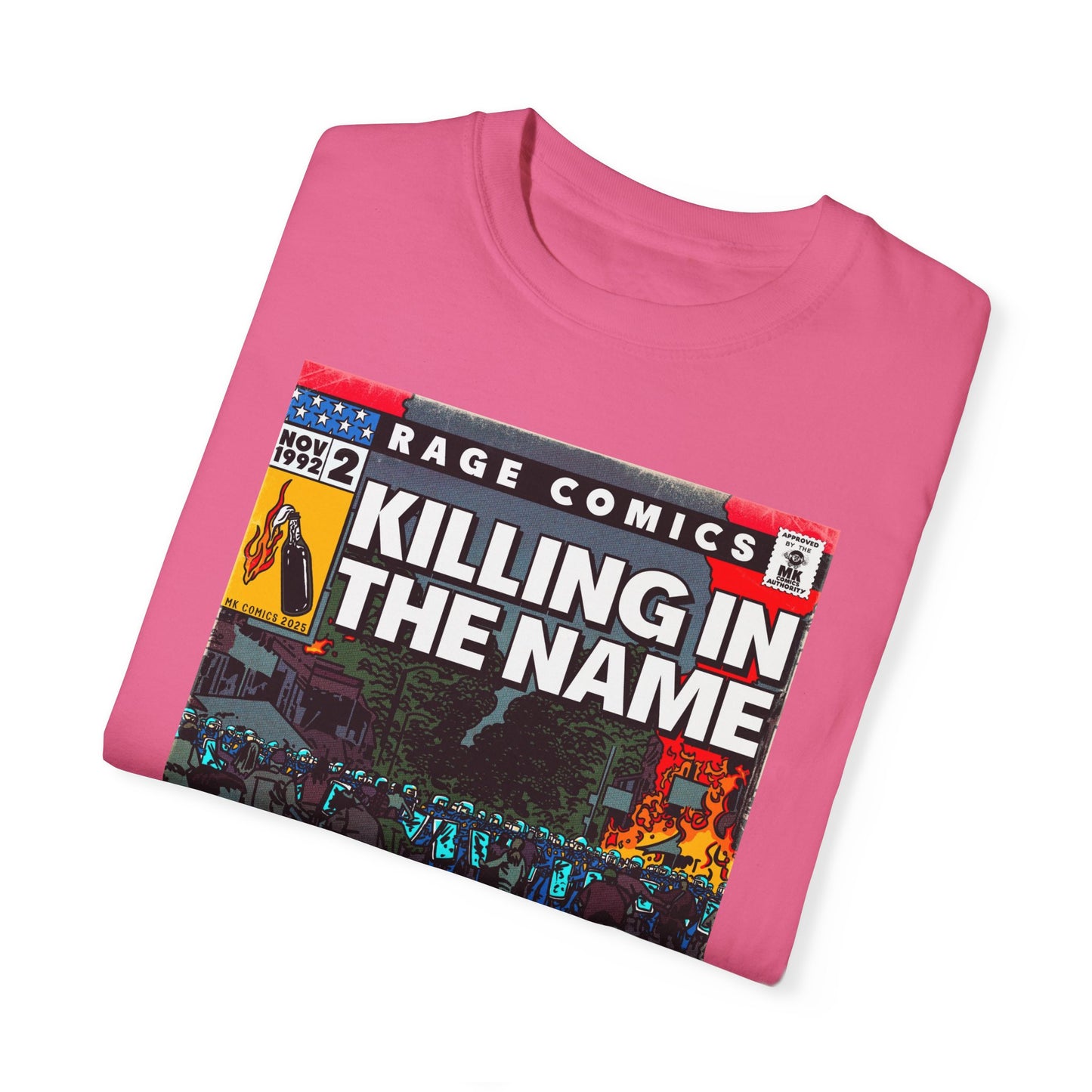 Rage - Killing In the Name - Unisex Comfort Colors T-shirt