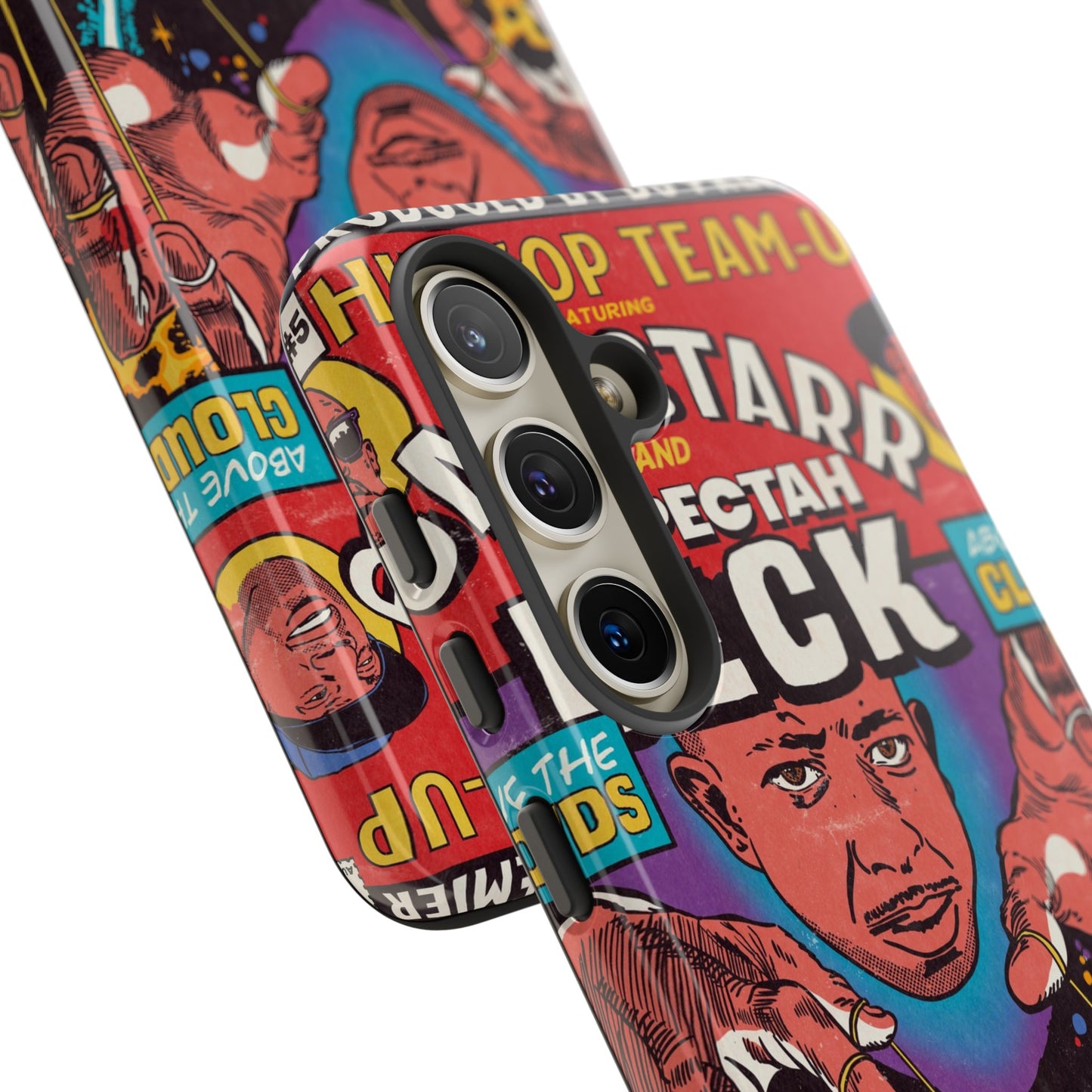 Gang Starr & Inspectah Deck - Above The Clouds - Tough Phone Cases