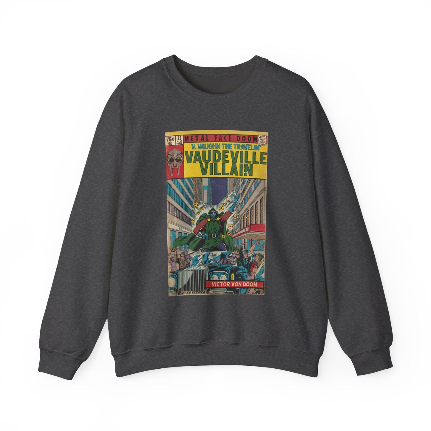 MF DOOM - Vaudeville Villian - Unisex Heavy Blend™ Crewneck Sweatshirt