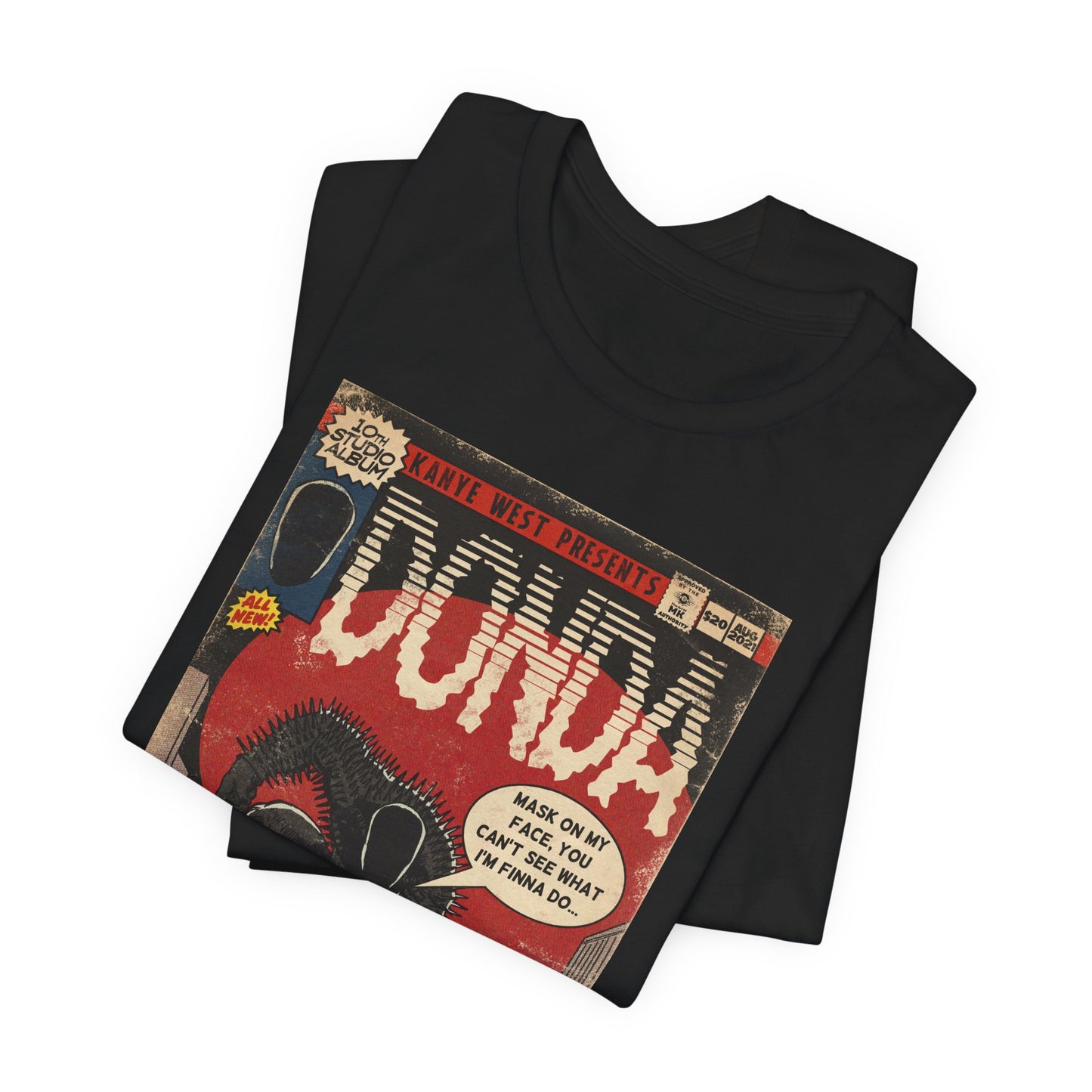 Kanye West - DONDA Comic Book Art - Unisex Jersey Short Sleeve Tee