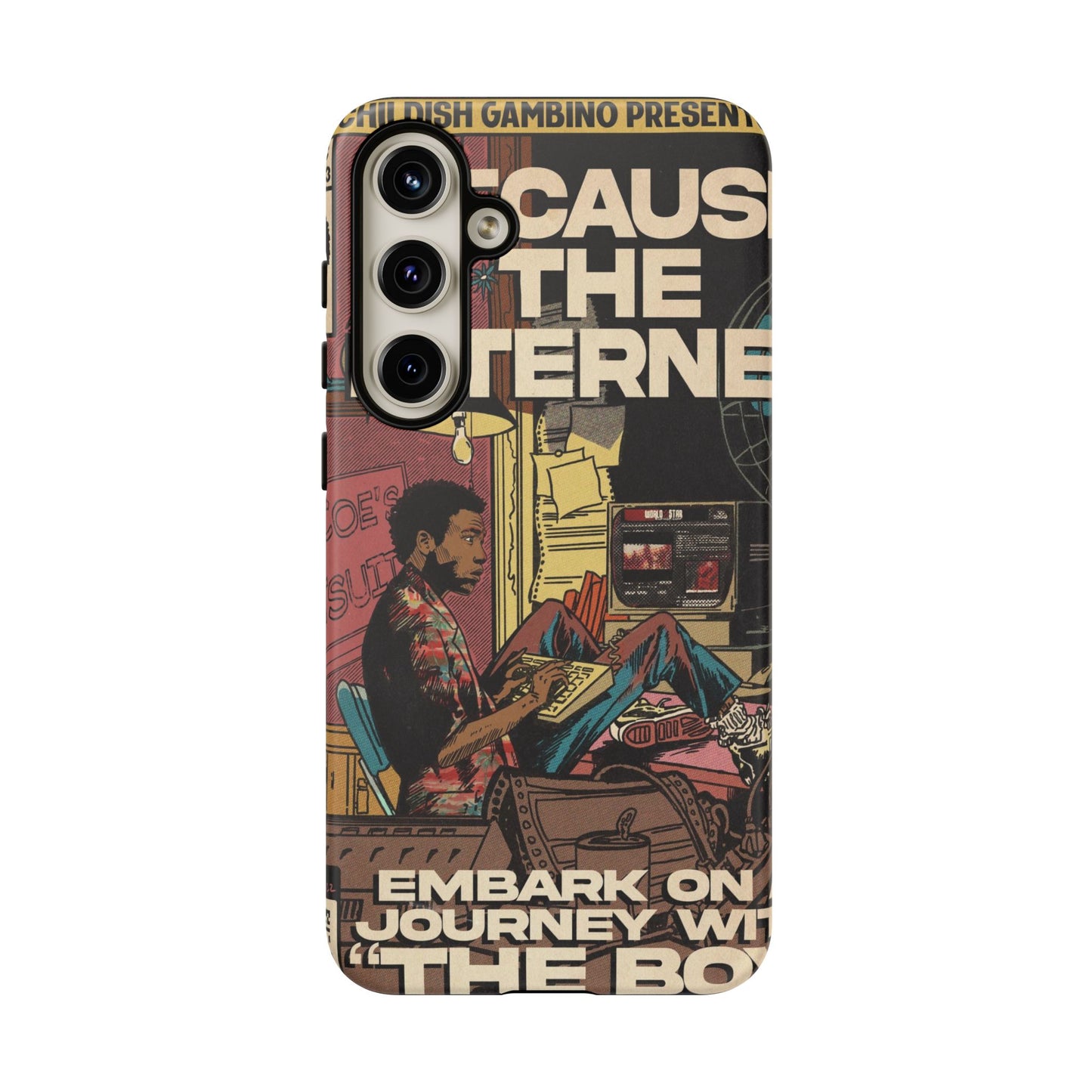 Childish Gambino- Because The Internet - Tough Phone Cases