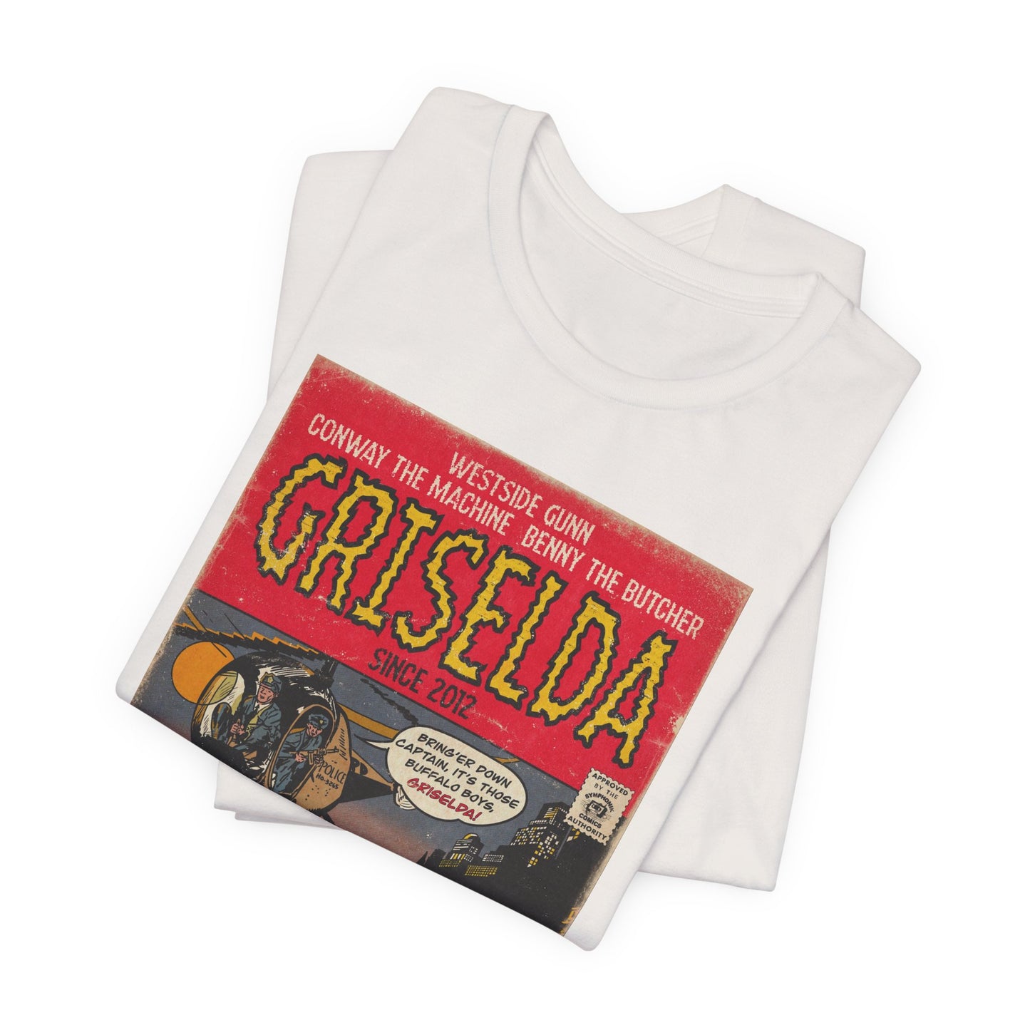 Griselda - Comic Book Art - Unisex Jersey Short Sleeve Tee