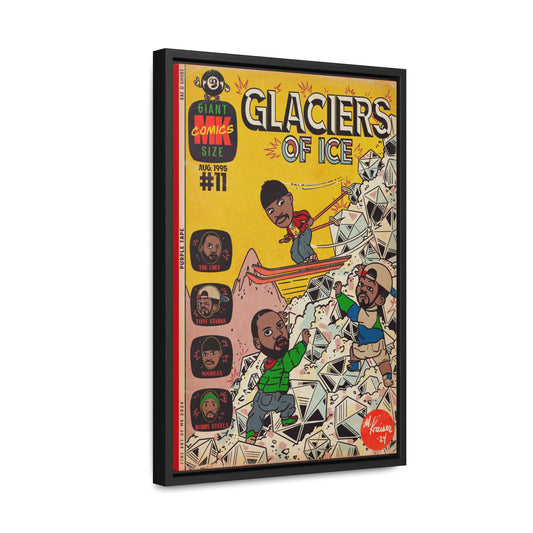 Rae, Ghost, Masta - Glaciers of Ice - Wu - Gallery Canvas Wraps, Vertical Frame