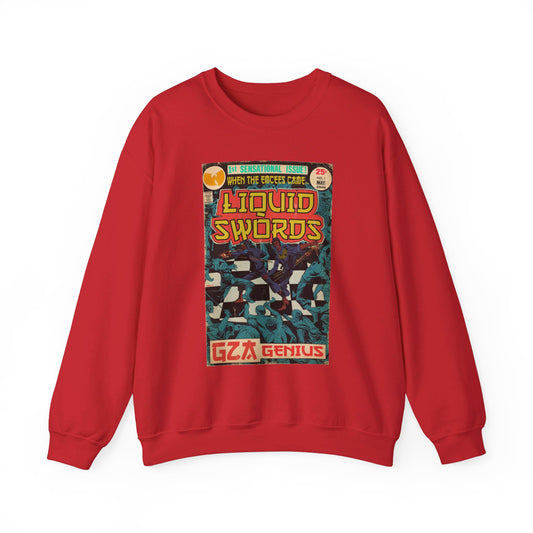 GZA/Genius - Liquid Swords - Unisex Heavy Blend™ Crewneck Sweatshirt