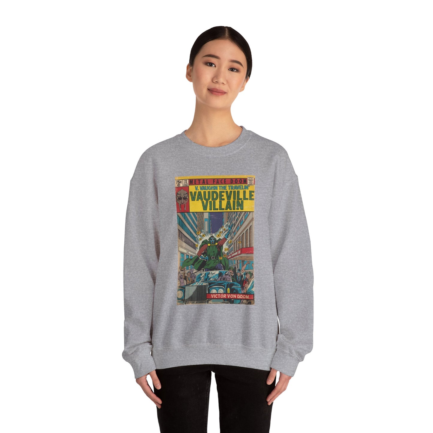 MF DOOM - Vaudeville Villian - Unisex Heavy Blend™ Crewneck Sweatshirt