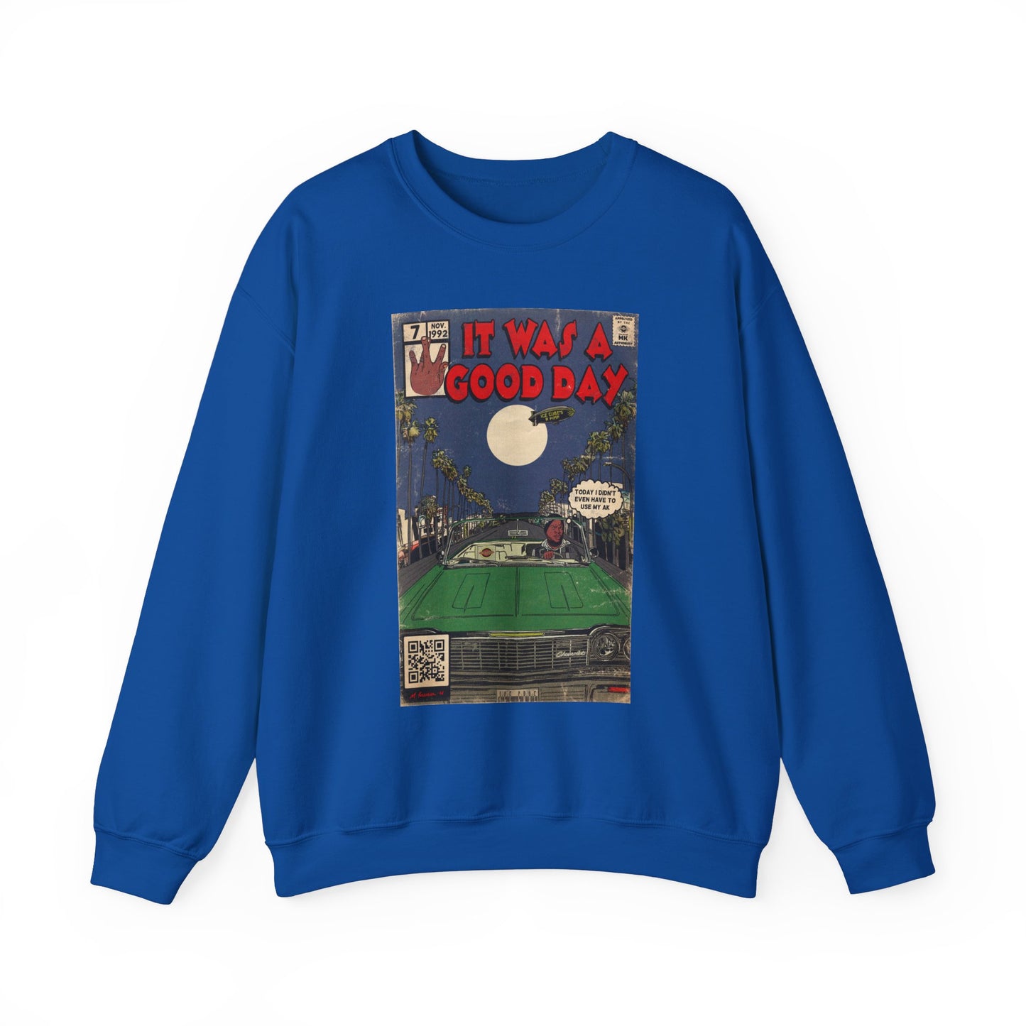 Ice Cube - It Was a Good Day - Unisex Heavy Blend™ Crewneck Sweatshirt