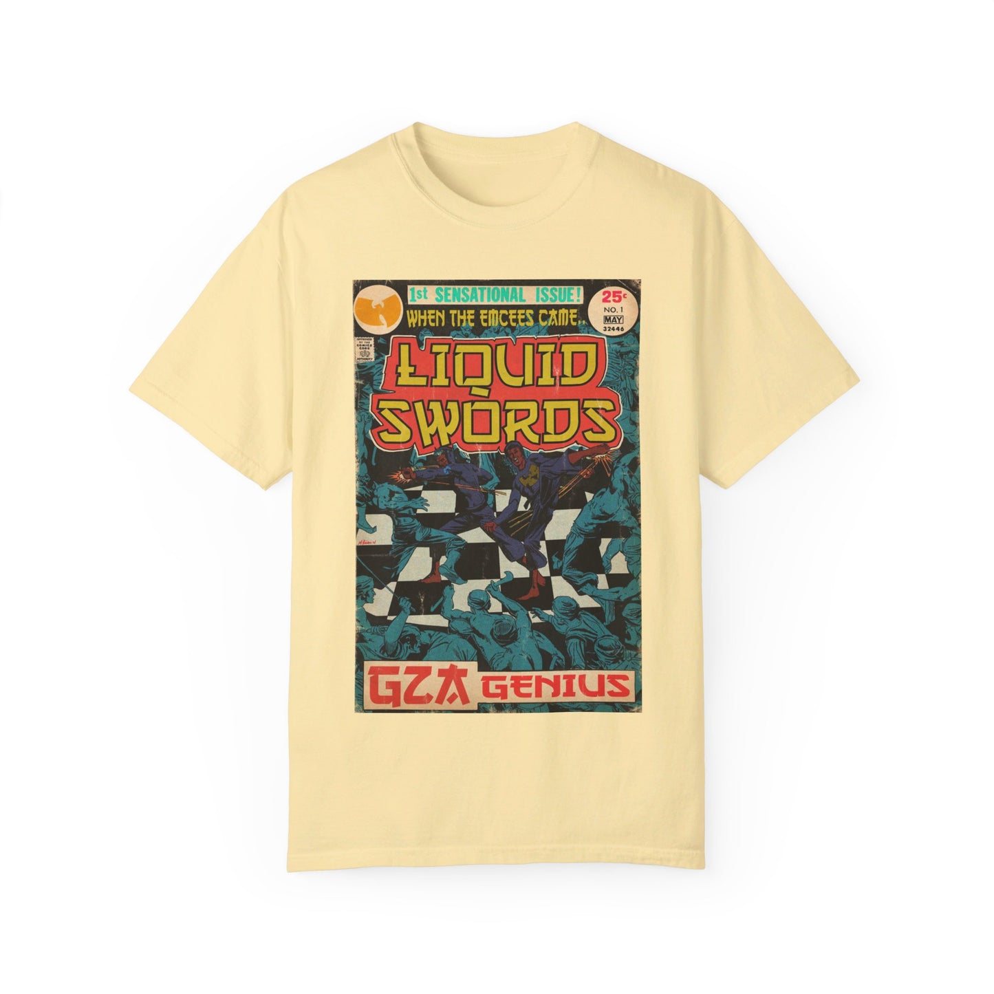 GZA/Genius - Liquid Swords - Unisex Comfort Colors T-shirt