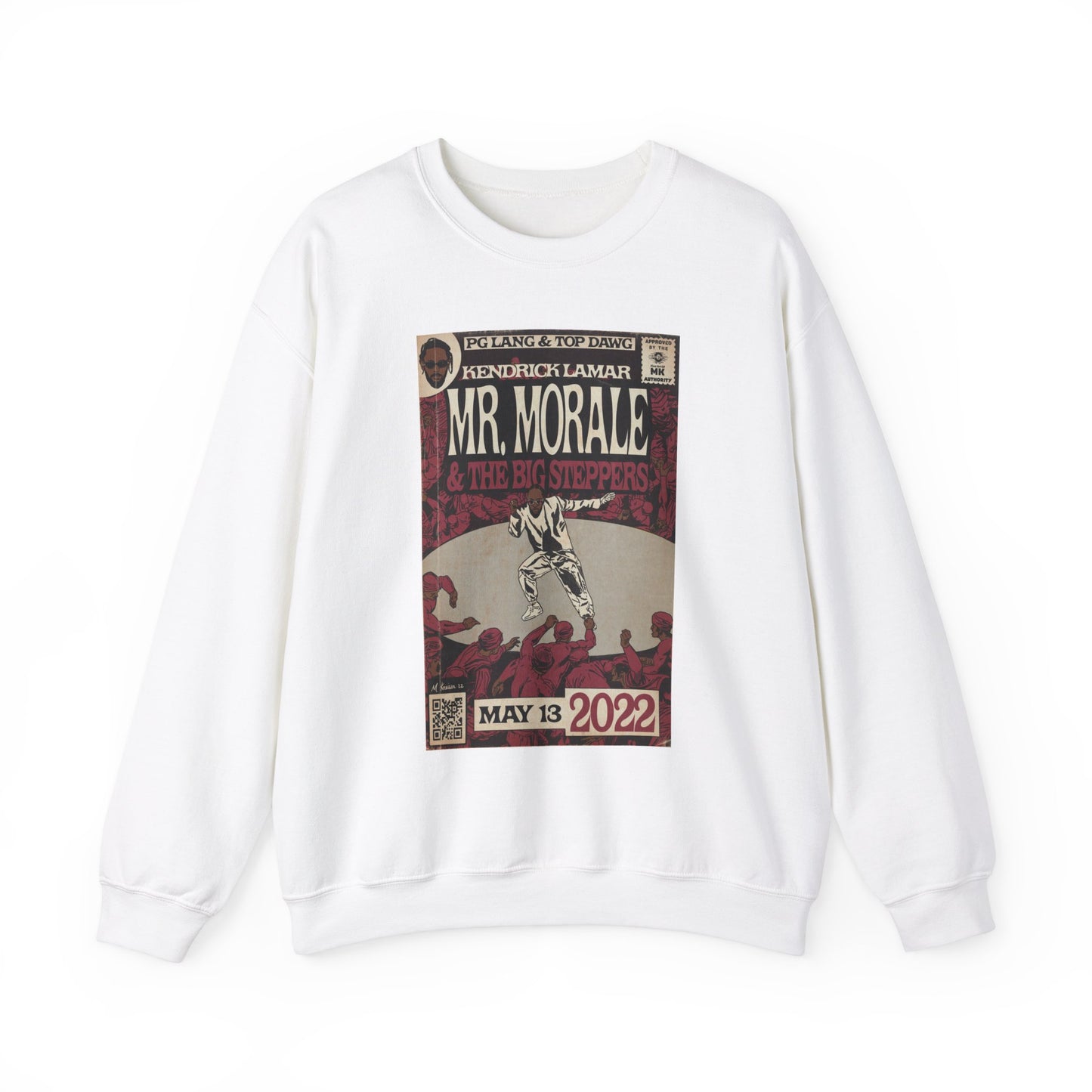 Kendrick Lamar - Mr. Morale & The Big Steppers - Unisex Heavy Blend™ Crewneck Sweatshirt