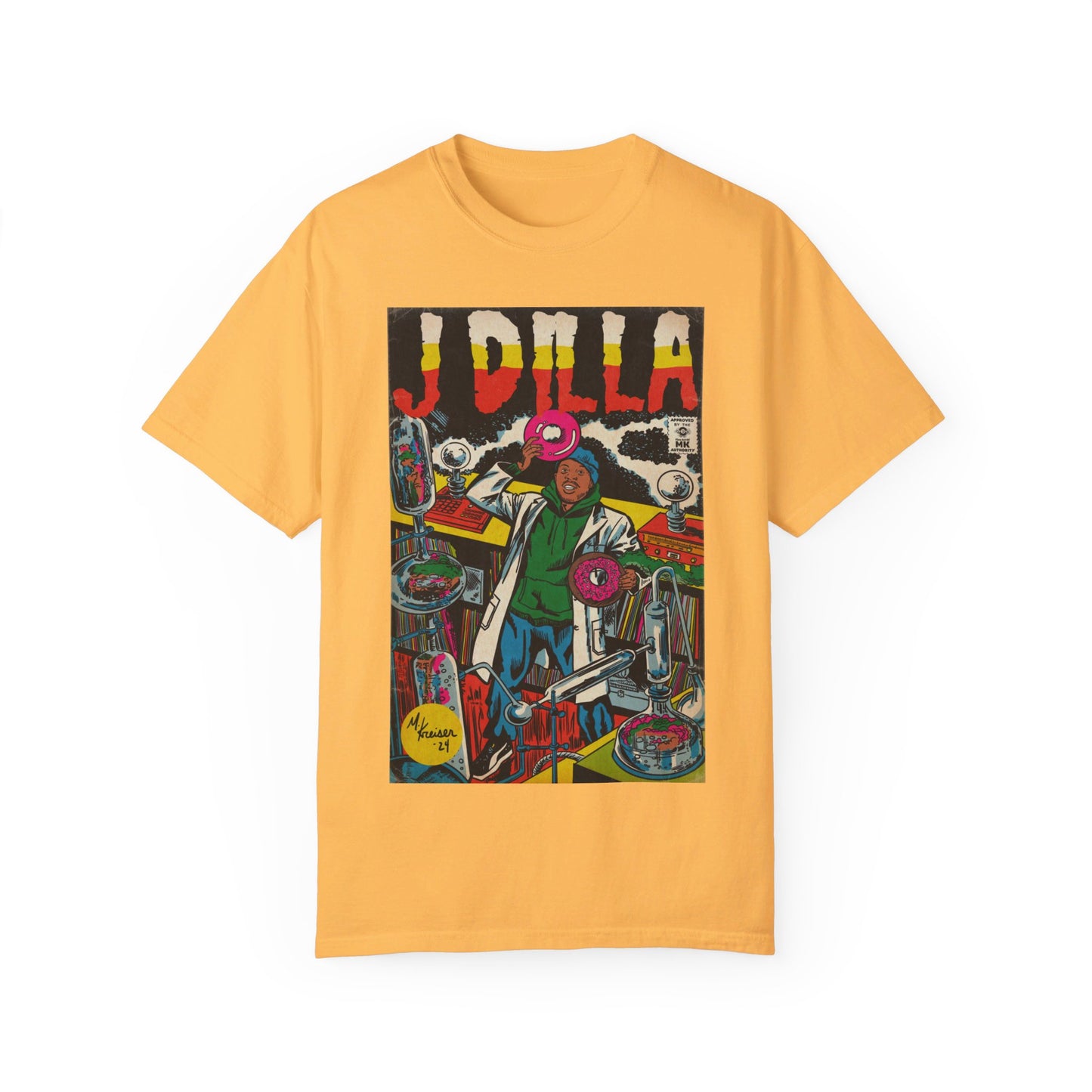 J Dilla - Comic Book Art - Unisex Comfort Colors T-shirt