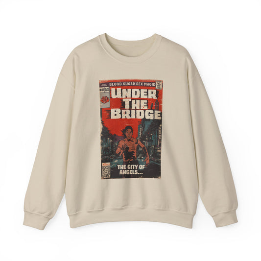 Red Hot Chili Peppers- Under The Bridge - Unisex Heavy Blend™ Crewneck Sweatshirt