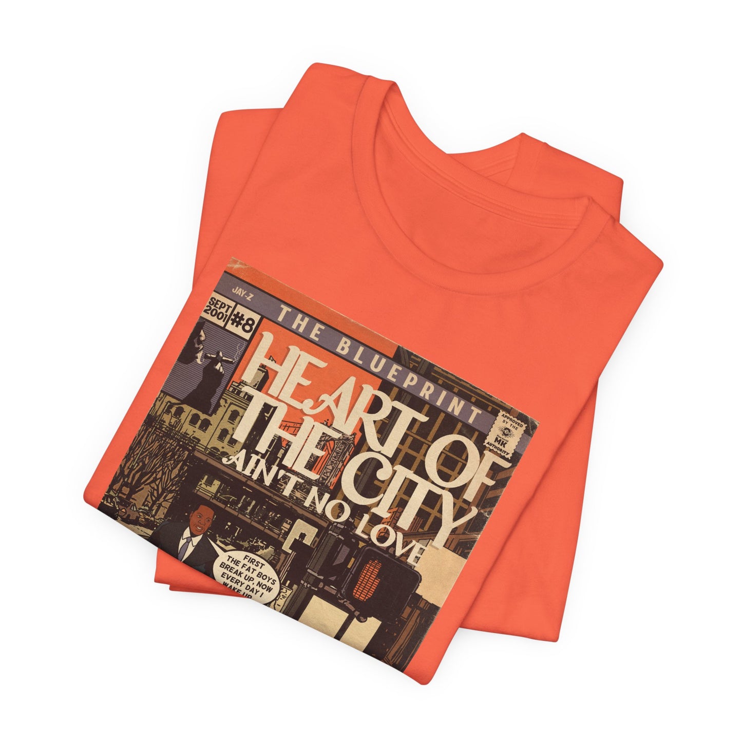 Jay-Z - Heart Of The City - Unisex Jersey Short Sleeve Tee