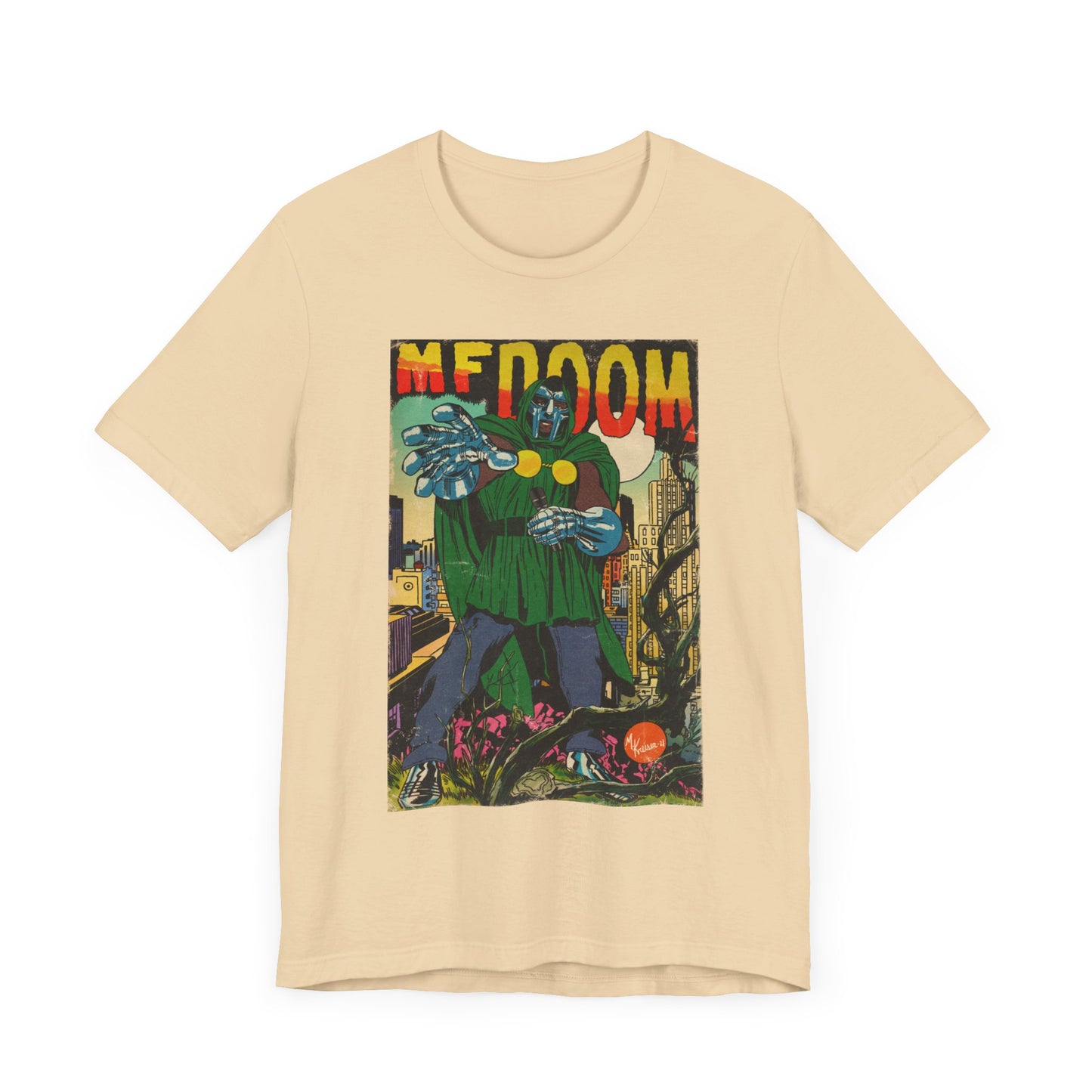 MF DOOM - Comic Book Art - Unisex Jersey T-Shirt