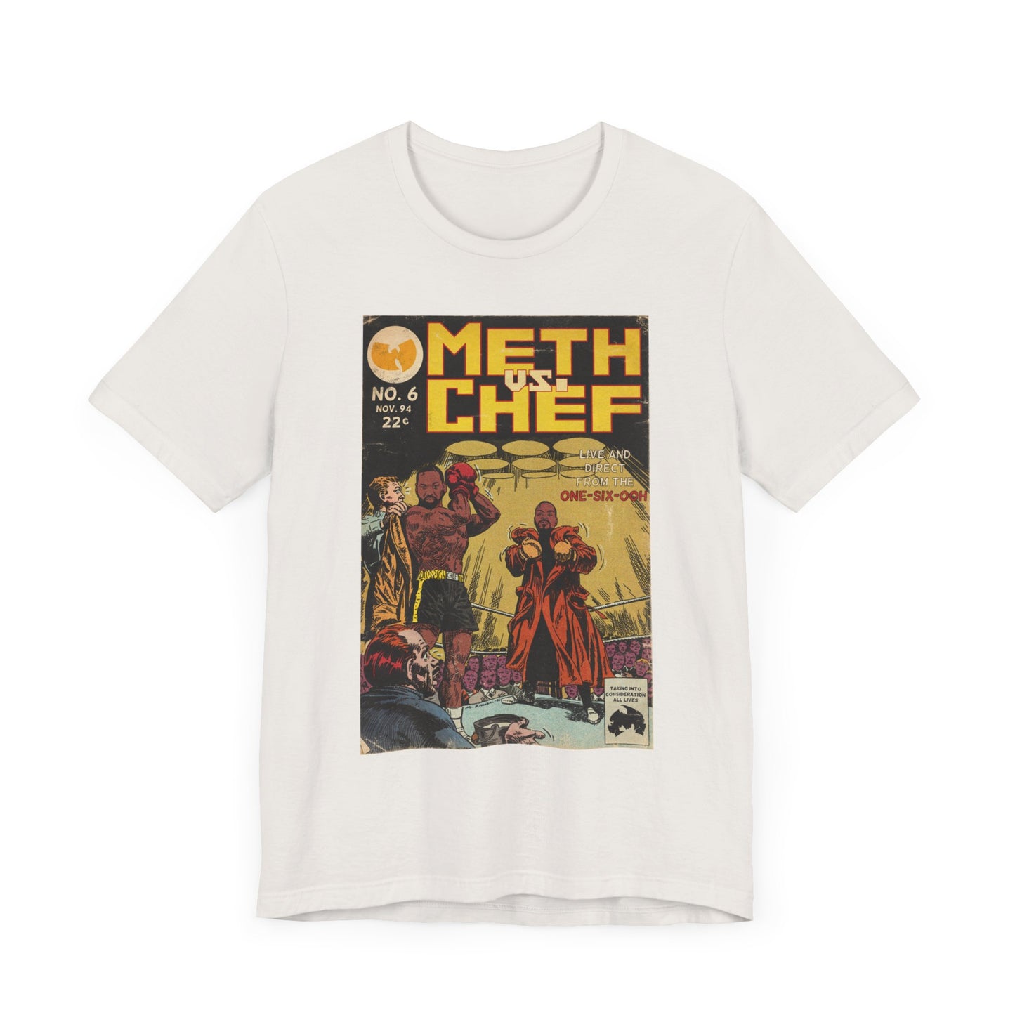 Meth vs. Chef - Wu-Tang - Unisex Jersey Short Sleeve Tee