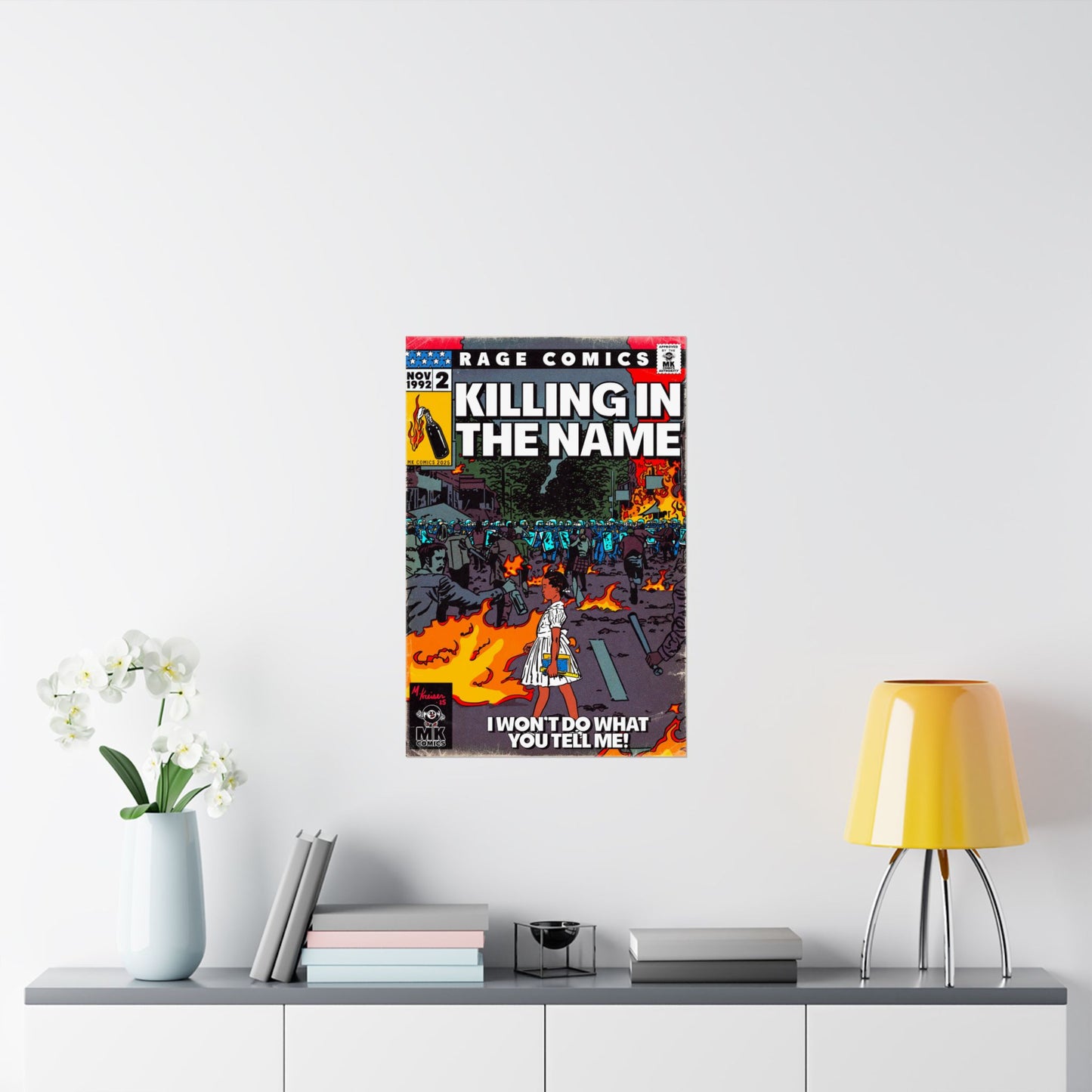 Rage - Killing In the Name - Matte Vertical Posters