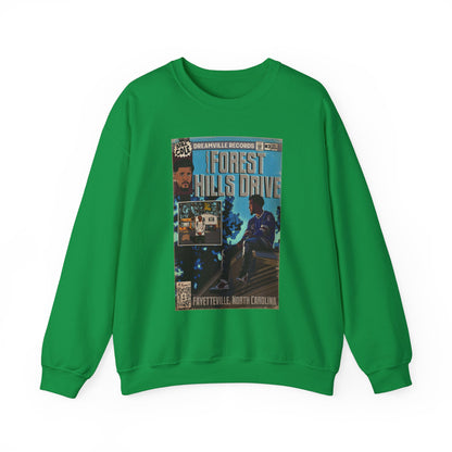 J Cole - 2014 Forest Hills Drive - Unisex Heavy Blend™ Crewneck Sweatshirt