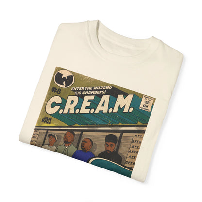 Wu-Tang Clan - C.R.E.A.M - Unisex Comfort Colors T-shirt