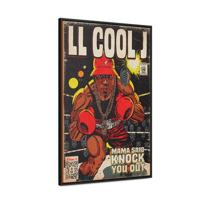 LL Cool J - Mama Said Knock You Out - Gallery Canvas Wraps, Vertical Frame