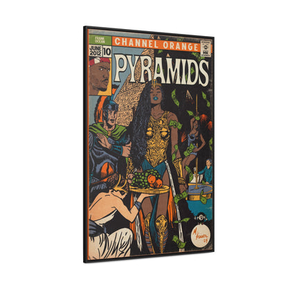 Frank Ocean - Pyramids - Gallery Canvas Wraps, Vertical Frame